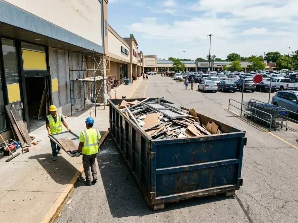 retail-store-renovation-debris-003 — frequently asked questions, Roll-off Dumpster Rentals in Greeneville, TN
